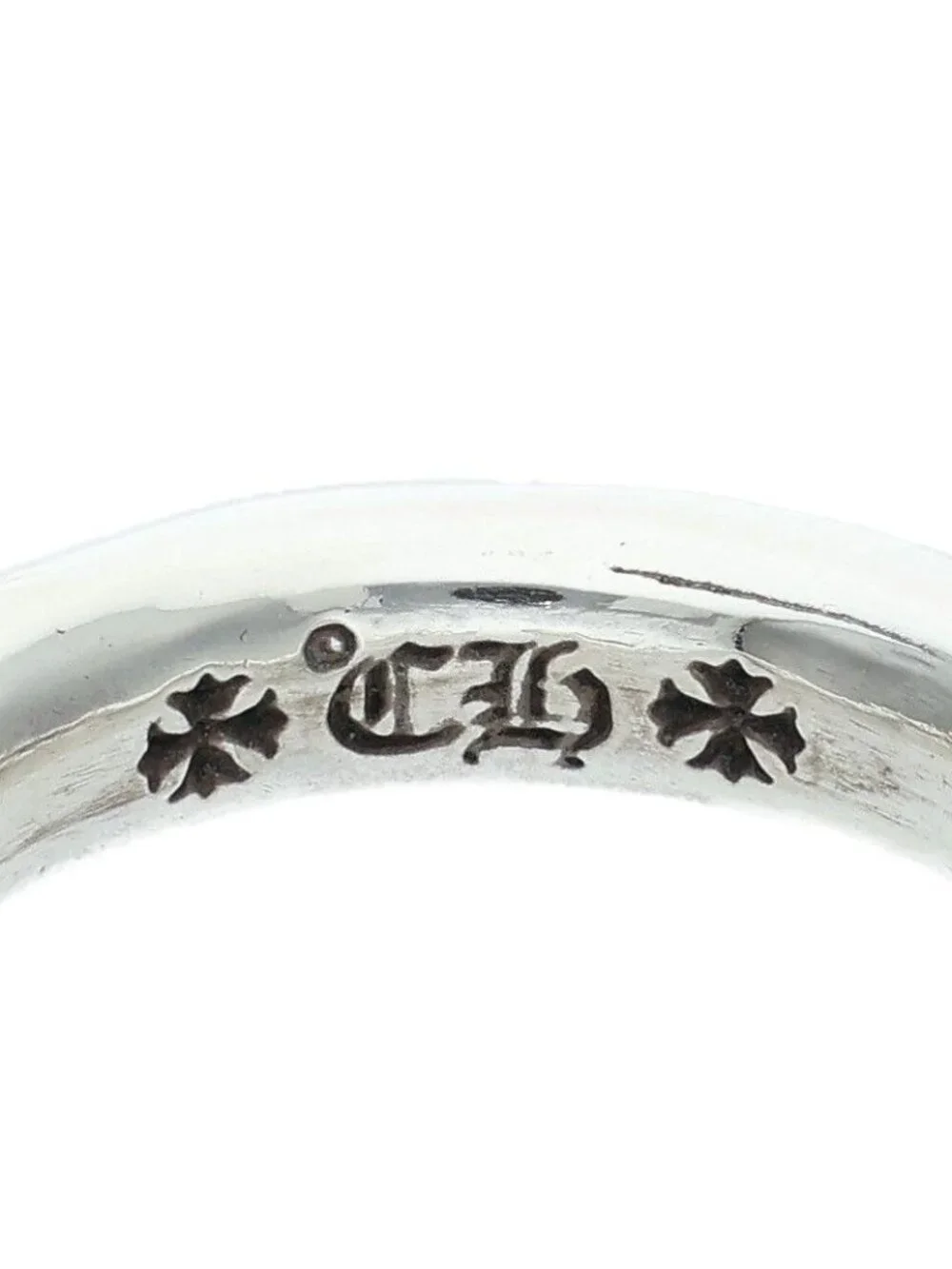 Chrome Hearts Double Dog Ring Dog Silver